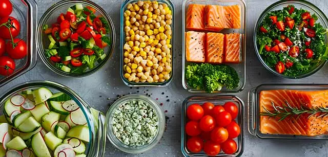assortiment de fruits et légumes